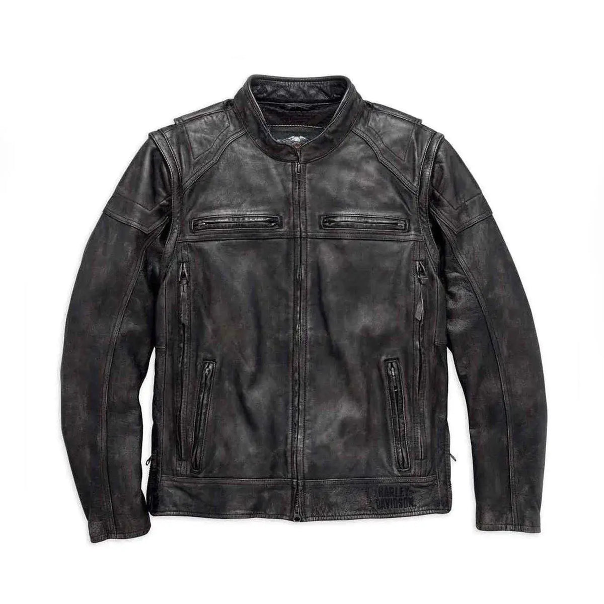 Harley-Davidson Men’s Dauntless Convertible Leather Jacket