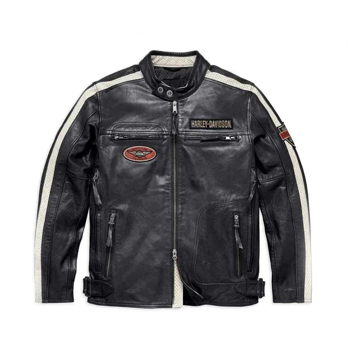 Harley-Davidson Men’s Command Mid-Weight Leather Jacket