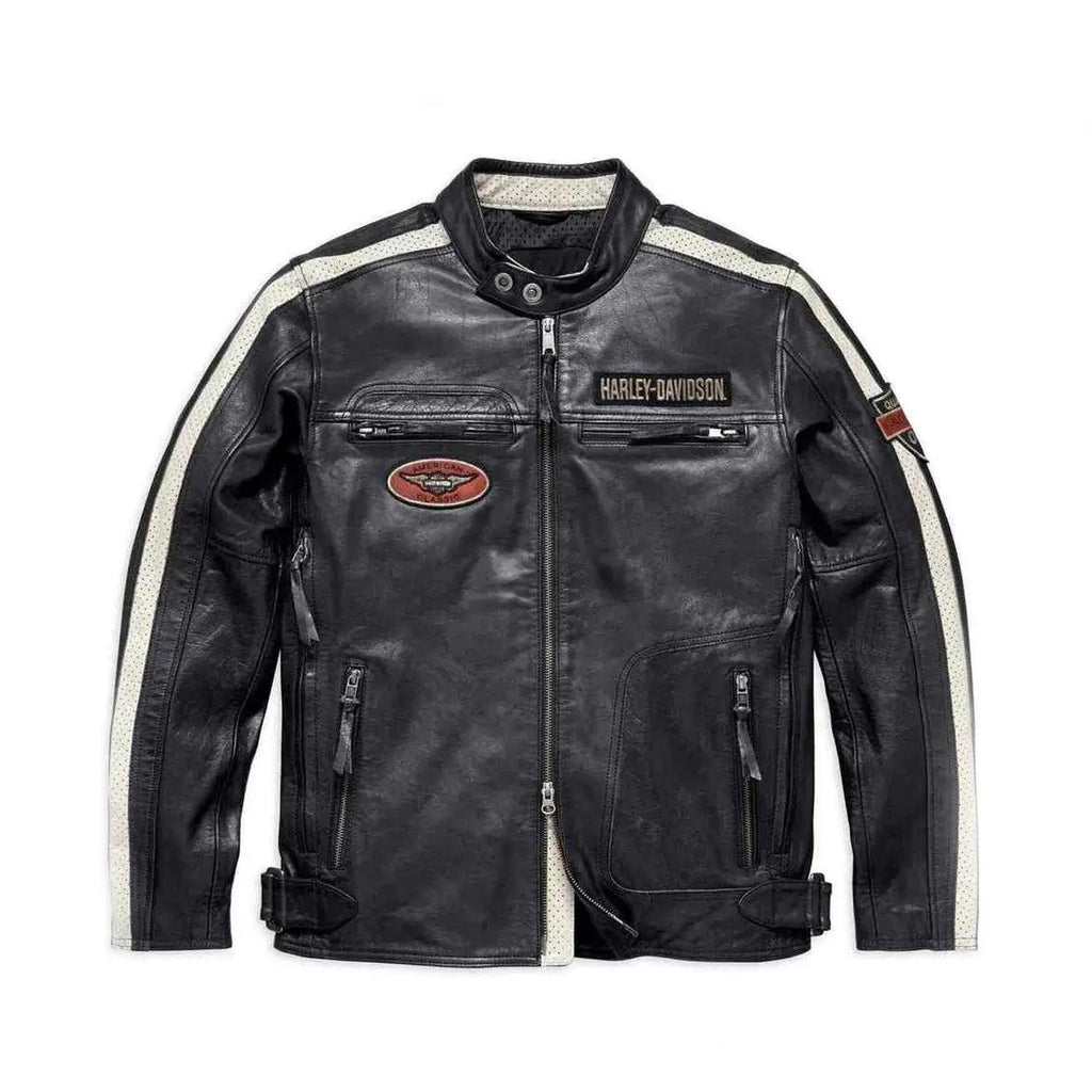 Harley-Davidson Men’s Command Mid-Weight Leather Jacket