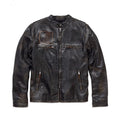 Harley-Davidson Men’s Speed Distressed Slim Fit Leather Jacket