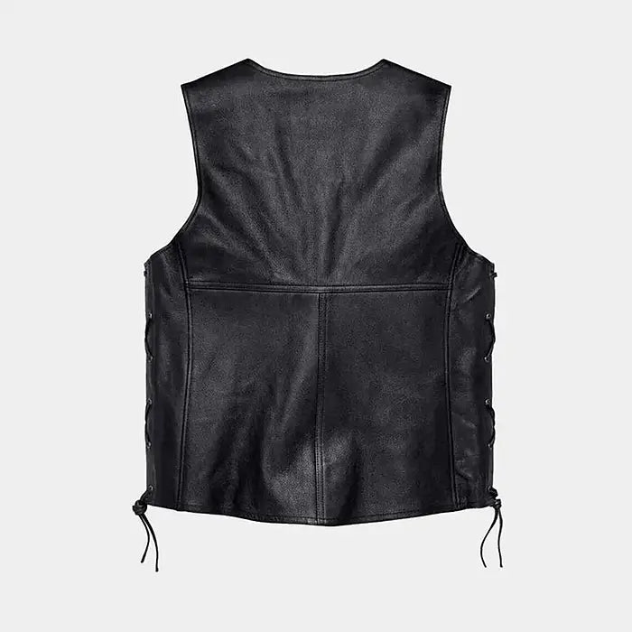 Harley Davidson Leather Vest for Men Leather Vest for Bikers