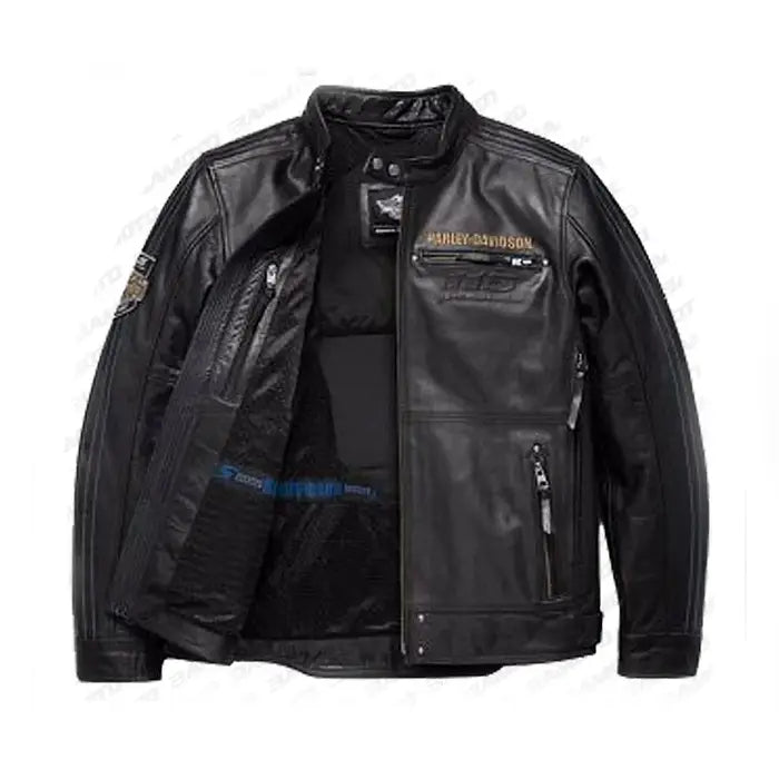 Men’s Harley Davidson 115th Anniversary Leather Jacket