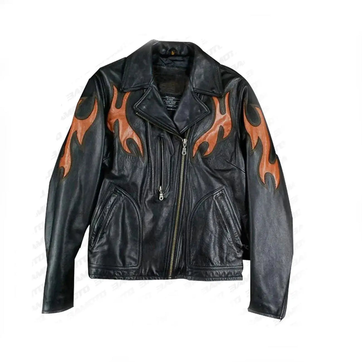 Harley Davidson Biker Leather Jacket Black Women’s