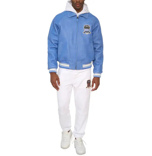Avirex Vintage Denim Icon Leather Jacket