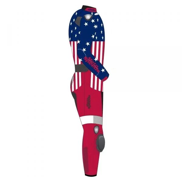Best One-Piece Leathers Featuring the U.S. Flag