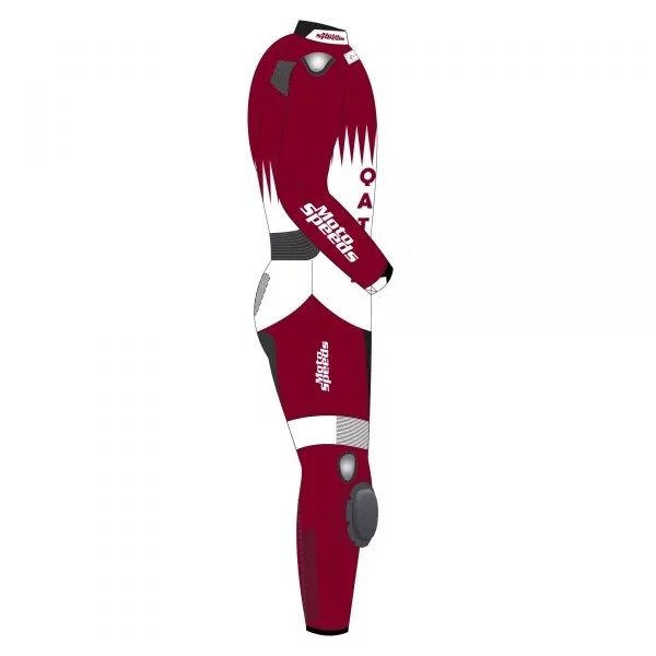 Custom Leather Wear with Qatar Flag Embellishments