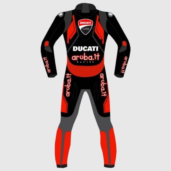 Ducati Corse Motorbike Leather Racing Suit