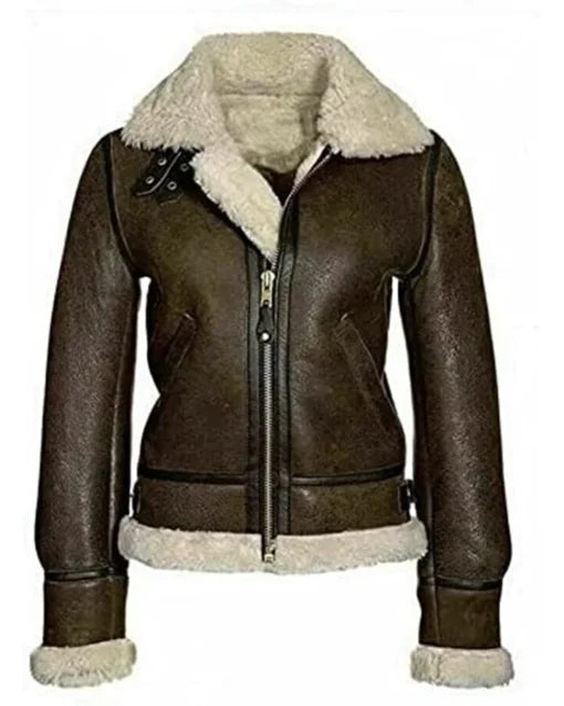 Frank Aviator SF Bomber RAF Shearling Jacket for Men
