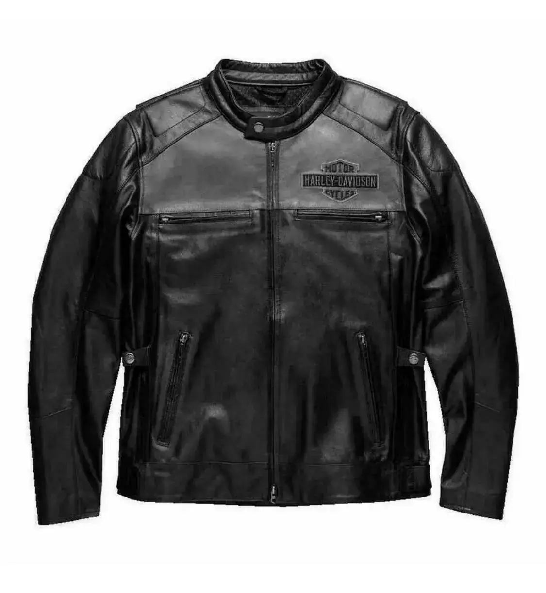 Harley Davidson Men’s VOTARY Black Leather Jacket