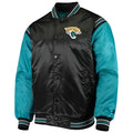 Jacksonville Jaguars Men’s Full-Snap Enforcer Varsity Satin Jacket