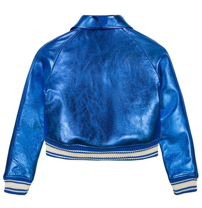 Avirex Limited Edition Cropped Metallic Bomber Jacket