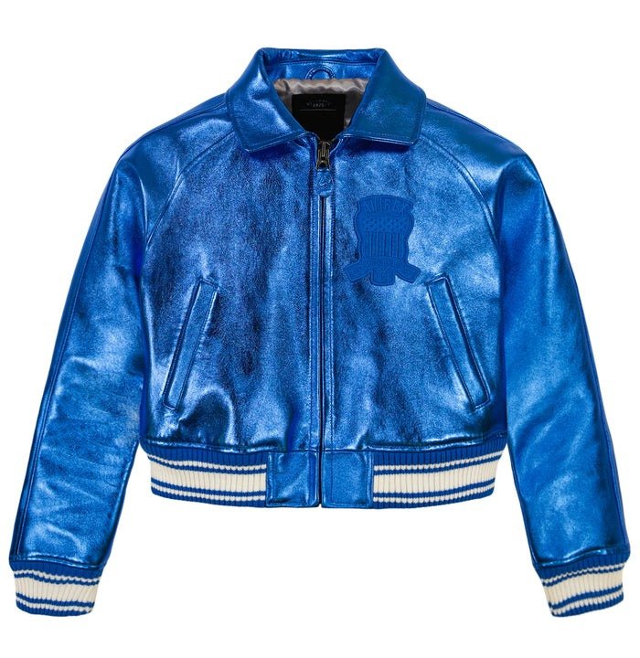 Avirex Limited Edition Cropped Metallic Bomber Jacket
