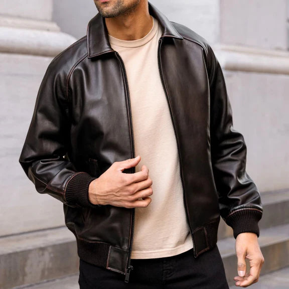 Men's Major League Varsity Jacket Classic Baseball Letterman Style
