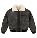 Men’s Avirex Shearling Real Fur Leather Jacket