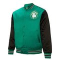 Men’s Boston Celtics Primetime Heavyweight Satin Jacket by Mitchell & Ness