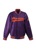 Men’s Phoenix Suns NBA Vintage 80s 90s Satin Bomber Style Varsity Jacket