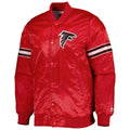 Men’s Starter Red Atlanta Falcons Pick and Roll Snap-Up Jacket