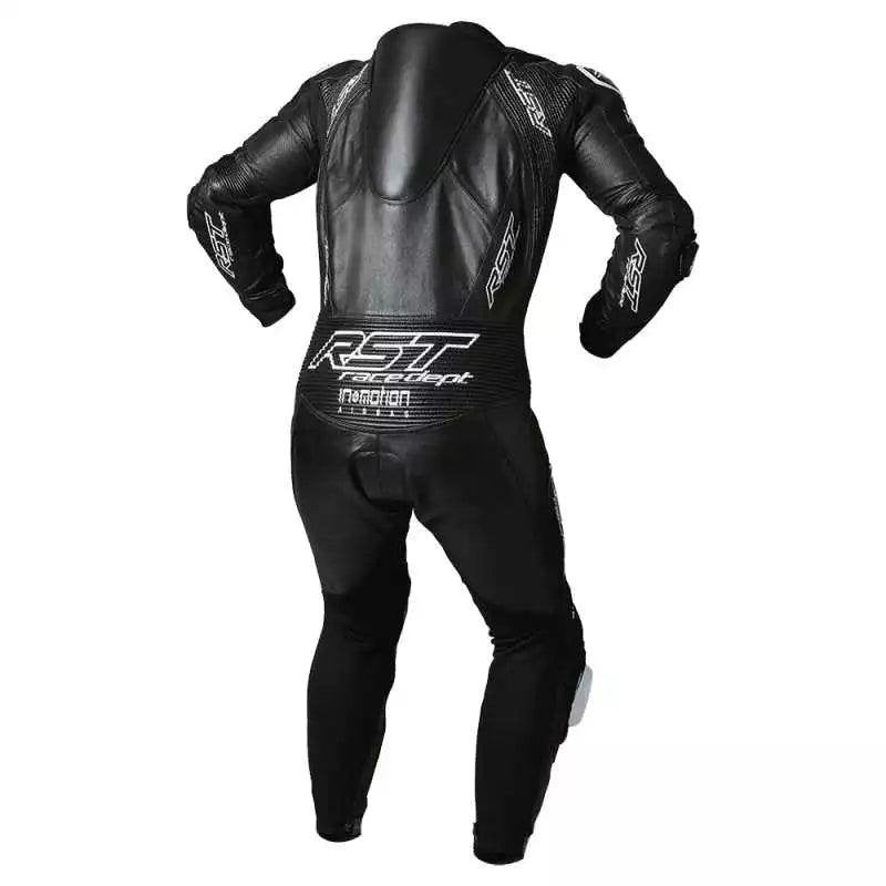 Men’s Black EVO 4 Racing Leather Suit with CE Protection