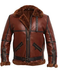 Moore RAF Aviator British Shearling Leather Jacket