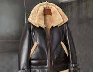Peter Brown Triple Belted Cuffs Shearling Jacket for Men