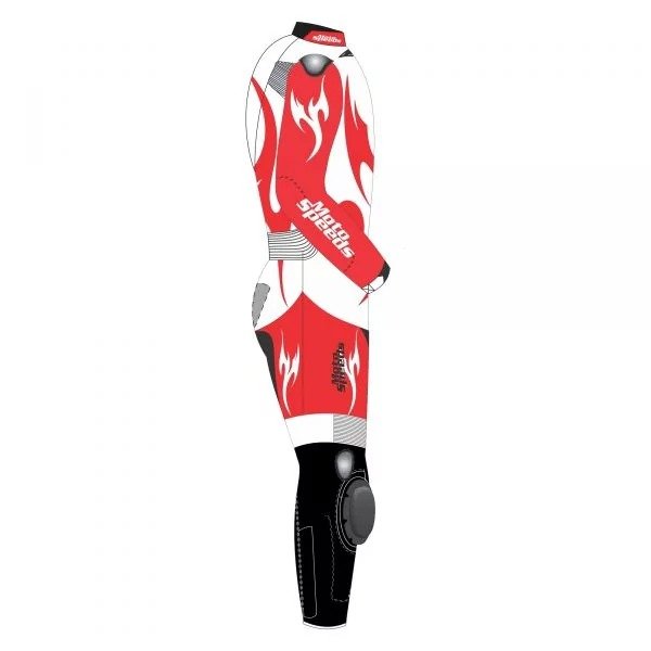 Red Eagle Biker Suit for High-Speed Thrills