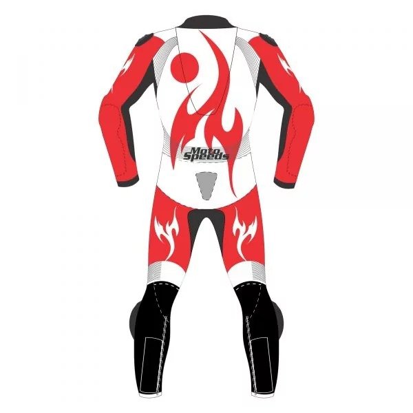 Red Eagle Biker Suit for High-Speed Thrills