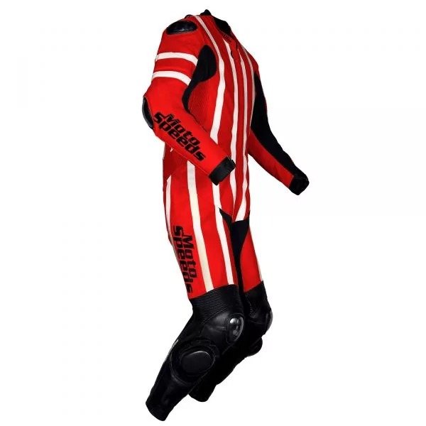 Riding suits that blend durable leather with cool motorcycle style.