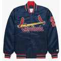 St. Louis Cardinals Navy Bomber Jacket with Classic Team Logo
