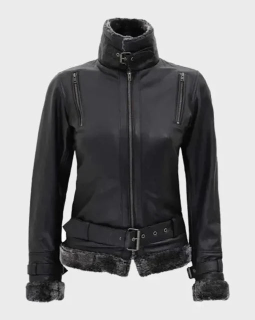 Timothy Designer Soft Shearling Leather Jacket for Men