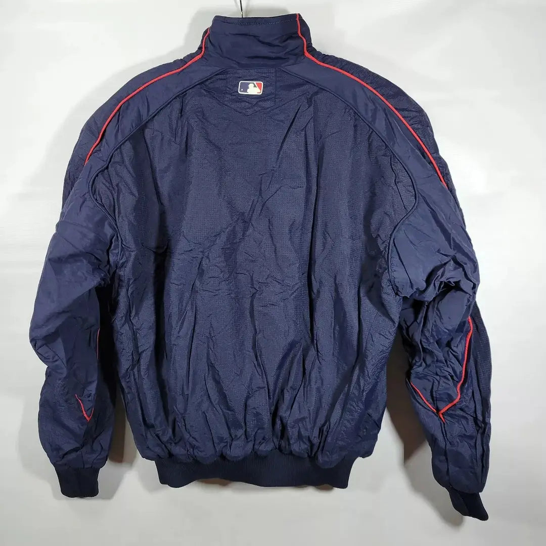Men’s Small Vintage Majestic Red Sox Full Zip Dugout Jacket MLB