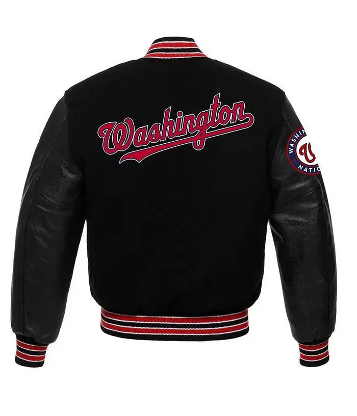 Washington Nationals MLB Varsity Jacket-Classic Team Spirit