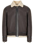 Wilson Shearling Aviator Sheepskin Leather Jacket