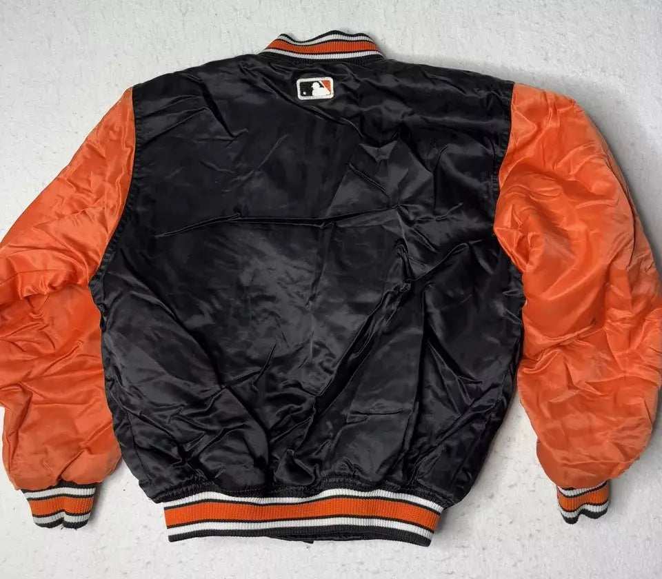 Youth Medium Vintage Baltimore Orioles Satin Jacket by Starter