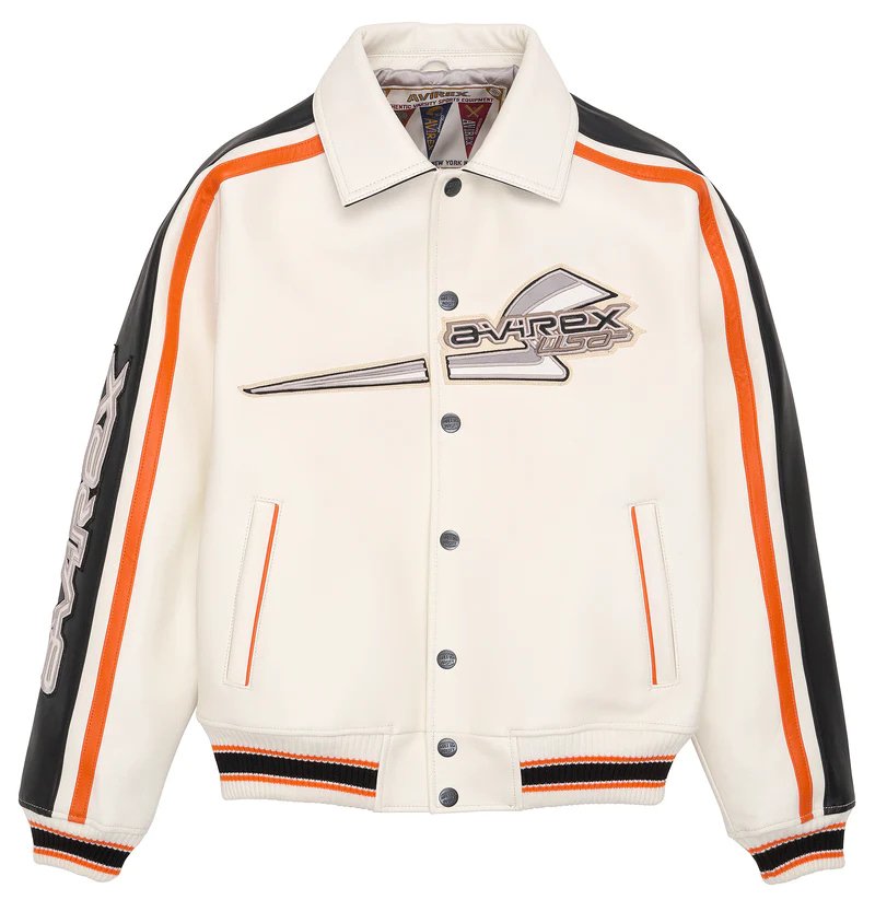 City Racer Avirex Leather Jacket