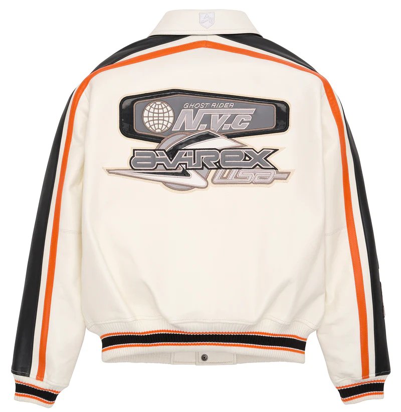 City Racer Avirex Leather Jacket