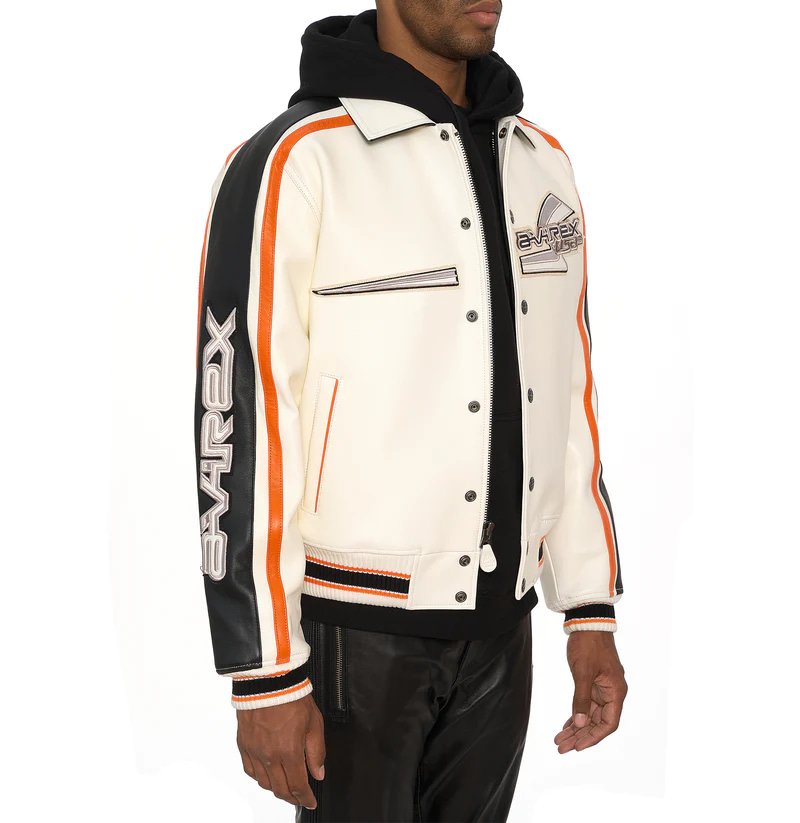 City Racer Avirex Leather Jacket