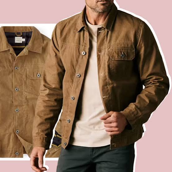 Waxed Canvas Field Jacket | Rugged Outdoor Style for Men
