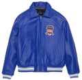 Avirex Blue Icon Leather Jacket