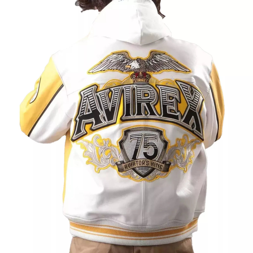 Men’s Avirex Classic King 75 Yellow Aviator Jacket