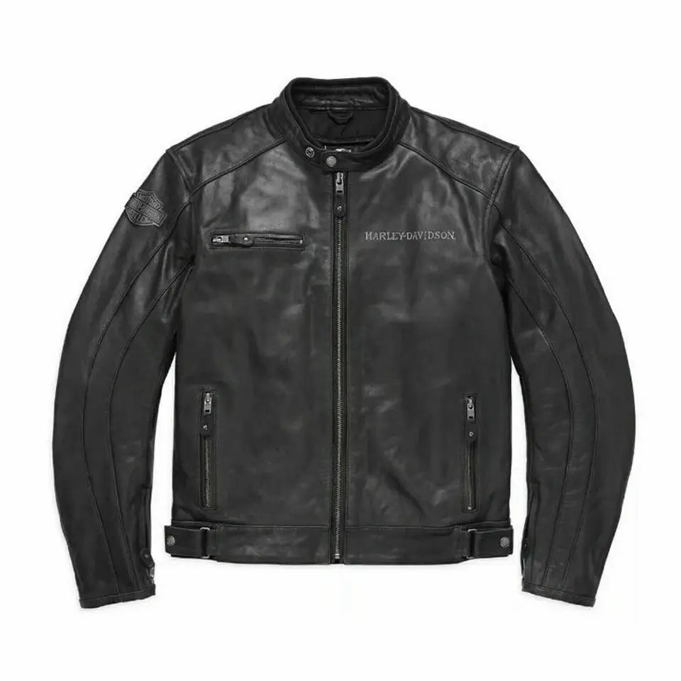 Harley-Davidson Midnight Rider’s Skull Leather Jacket