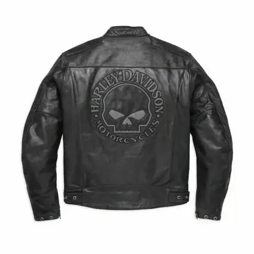 Harley-Davidson Midnight Rider’s Skull Leather Jacket