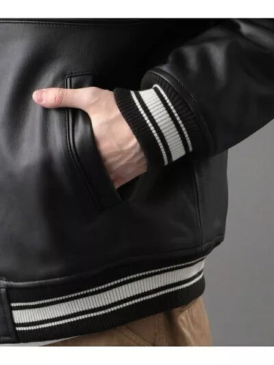 Men’s Avirex Classic King 75 Black Aviator Jacket